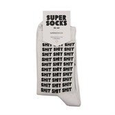 Носки SUPER SOCKS Shit (Размер носков 35-40, ЦВЕТ Белый ) - фото 16417
