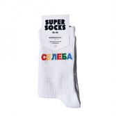 Носки SUPER SOCKS Селеба (Размер носков 35-40, ЦВЕТ Белый ) - фото 16419