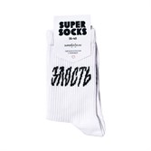 Носки SUPER SOCKS Злость (Размер носков 40-45, ЦВЕТ Белый ) - фото 16446