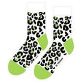 Носки St. Friday socks Леопард, который объелся мятного мороженного - фото 16518