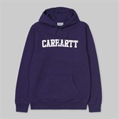 Carhartt WIP толстовка Hooded College Sweatshirt ROYAL VIOLET / WHITE - фото 16762