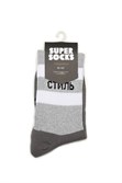 Носки SUPER SOCKS Рефлективные (Размер носков 40-45, ЦВЕТ Серый ) - фото 17042