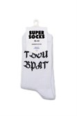 Носки SUPER SOCKS Твой Враг (Размер носков 35-40, ЦВЕТ Белый ) - фото 17053