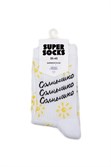 Носки SUPER SOCKS Солнышко (Размер носков 35-40, ЦВЕТ Белый ) - фото 17060
