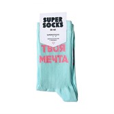 Носки SUPER SOCKS Твоя Мечта (Размер носков 35-40, ЦВЕТ Голубой ) - фото 17072