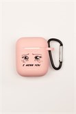 Чехол для наушников SUPER STUFF I miss you (розовый ) - фото 17119