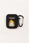 Чехол для наушников SUPER STUFF Кот в огне (Черный ) - фото 17122