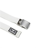 Obey Ремень BIG BOY WEB BELT WHITE. - фото 17816