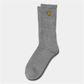 Carhartt WIP Носки Chase Socks GREY HEATHER / GOLD. - фото 17836