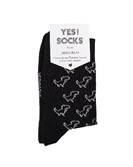 Yes Socks Носки "Дино на черном" 35-40 - фото 17959