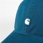 Carhartt WIP Кепка Madison Logo Cap MOODY BLUE / WAX - фото 18019