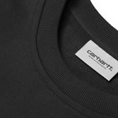 Carhartt WIP Толстовка с капюшоном Carhartt Sweatshirt BLACK / WHITE - фото 18053