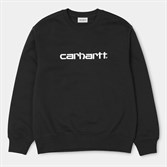 Carhartt WIP Толстовка с капюшоном Carhartt Sweatshirt BLACK / WHITE - фото 18054