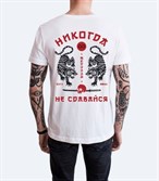 Футболка MEDOOZA "Double Tiger" (белый) - фото 19168