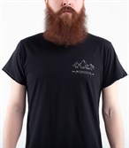 Футболка MEDOOZA Горы черный - фото 19180