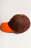 Бейсболка ЗАПОРОЖЕЦ Classic Cap Brown/Orange - фото 19489