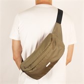 Поясная сумка dislabel большая хаки оранжевый - фото 20241