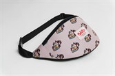 Oldy поясная сумка smile car pink grey - фото 20294