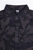 Рубашка URBAN CLASSICS Camo Shirt Dark Camo - фото 21165