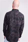 Рубашка URBAN CLASSICS Camo Shirt Dark Camo - фото 21169