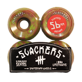 Колеса SLACKERS street series "stoner" лайм и фиолетовый, 100А/56мм - фото 21391