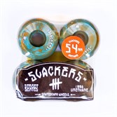 Колеса SLACKERS street series "stoner" синий и оранжевый, 100А/54мм - фото 21406