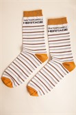 Носки ЗАПОРОЖЕЦ Полосы 3 Белый 35-40 - фото 21428