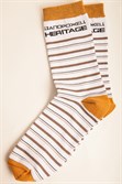 Носки ЗАПОРОЖЕЦ Полосы 3 Белый 35-40 - фото 21430
