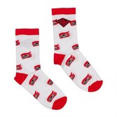 Носки ЗАПОРОЖЕЦ Джойстики женские Белый - фото 21461