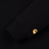 Толстовка с капюшоном CARHARTT WIP BLACK / GOLD I026384 - фото 21794