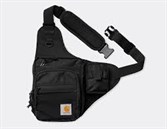 Сумка поясная CARHARTT WIP Delta Shoulder Bag BLACK I027539 - фото 21869
