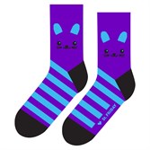 Носки St. Friday socks Заяц Ушастый фиолетовый - фото 23499