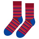 Носки St. Friday socks STRIPES Бордо - фото 23647