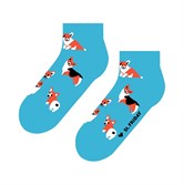 Носки St. Friday socks Мопс короткие Синий - фото 23704