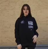 Толстовка Колос "Worldwide die" черная - фото 24480