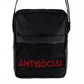 Сумка Anti Social Messenger Bag Black-Red - фото 25842