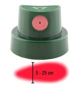 cap Level 6 темно-зеленый с розовой вставкой 5-25см - фото 26271