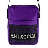 Сумка Anti Social Messenger Bag Purple - фото 26513