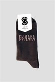 Носки SUPER SOCK бычара Темно-серый - фото 26765
