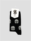 Носки SUPER SOCKS ШЛЕМ Черный - фото 26848