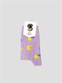 Носки SUPER SOCKS космик Фиолетовый - фото 26856