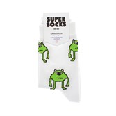 Носки SUPER SOCKS глазастик Белый - фото 26861