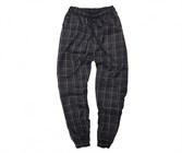 БИЧ Клетчатые штаны black - фото 27011