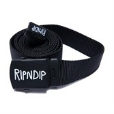 RIPNDIP Ремень Logo Web Belt Black - фото 27310