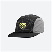 DGK Кепка FRAMEWORK 5-PANEL CAP BLACK - фото 27984