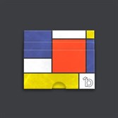 Картхолдер BUMAGA Mondrian - фото 29749