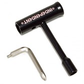 Ключ Independent Bearing Saver T-Tool Case Skate Tool Black - фото 29980