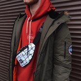 Поясная сумка ТАЙНА BLOCK-P БЧ/Колючка Инверсия - фото 30607