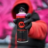 Аэрозольная краска Molotow COVERSALL COLOR #180 / 348180 signal black - фото 31020