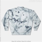 Толстовка КУЛЬТУРА oversize  "basic", tie dye серый - фото 31474